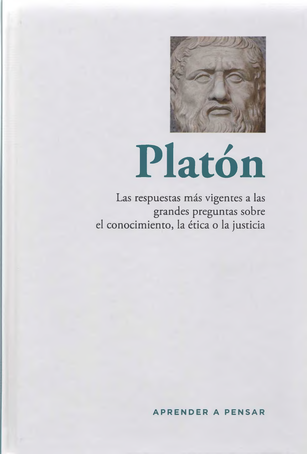 Portada de Aprender a pensar — Platón