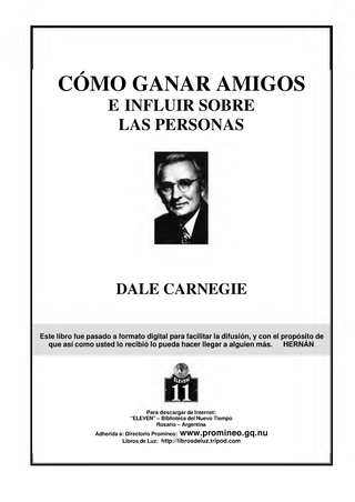 Portada de Cómo ganar amigos e influir en las personas