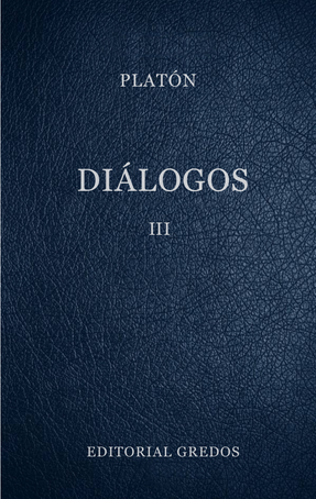 Portada de Diálogos III. Fedón, Banquete, Fedro
