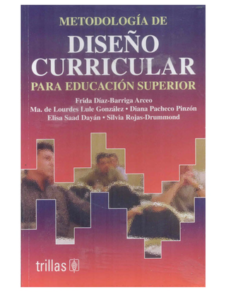 Portada de Metodología de diseño curricular
