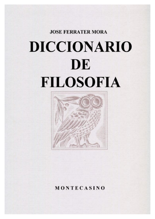 Portada de Diccionario de filosofía (T. I y II)
