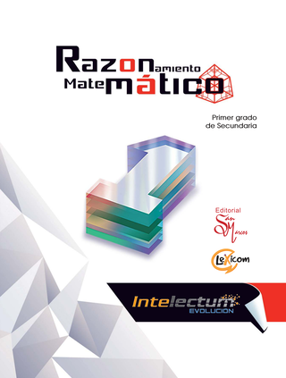 Portada de Razonamiento Matemático 1