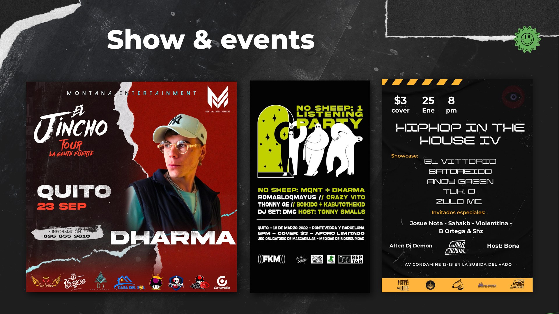 VITTORIO - Shows